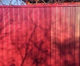 Из профнастила с уголком - вариант 4