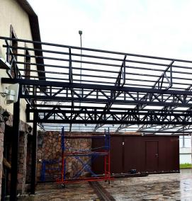 Заборы металлоизделия - тип 4