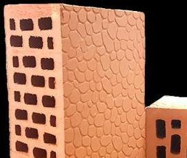 Забутовочный керамический кирпич - вариант 3