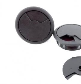 Заглушка кабель канала для стола - модель 4