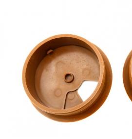 Заглушка кабель канала для стола - модель 2