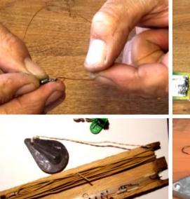 Закидушка для рыбалки с кормушкой - вариант 1