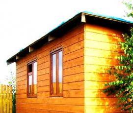 Закрытые деревянные беседки - вариант 2