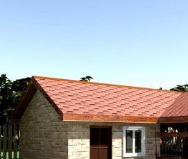 Закрытый  для автомобиля - модель 3