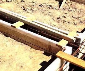 Заливка бетона - вариант 1