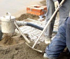 Заливка полусухой стяжки - вариант 2