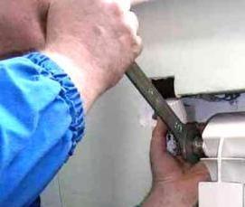 Замена батареи теплосчетчика - тип 3