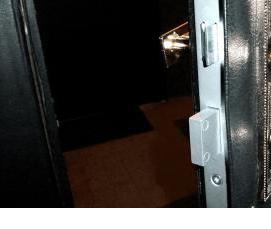 Замена замка на входной металлической двери - тип 3