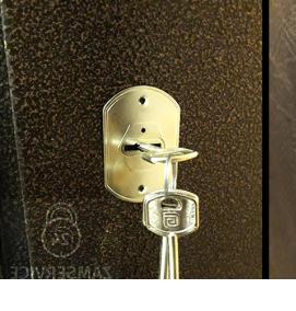 Замена замка в сейфе - тип 2