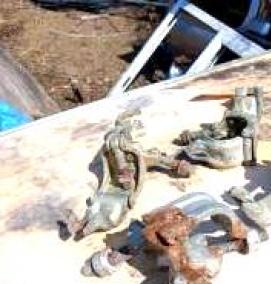 Замки для строительных лесов - вариант 4