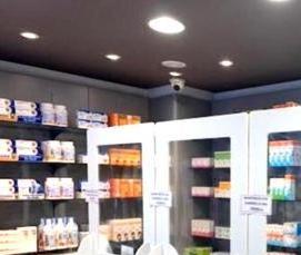 Защитное оргстекло на кассу - тип 2