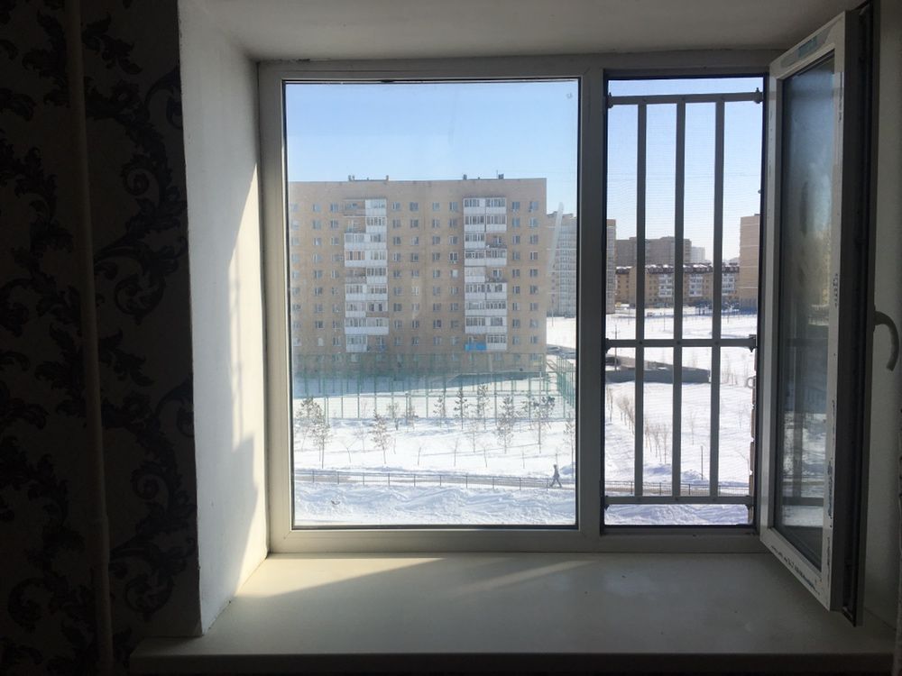 Защитные решетки на окна от детей - модель 4