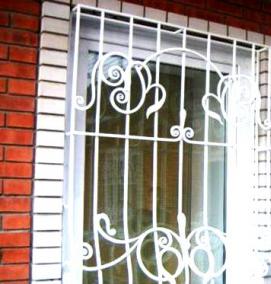 Защитные решетки на окна от детей - модель 3