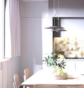 Защитный фартук на кухню - тип 4