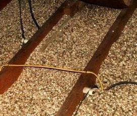 Засыпной утеплитель для стен - тип 1