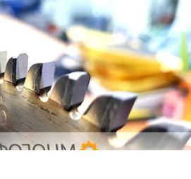 Заточка пильного диска с напайками - модель 3