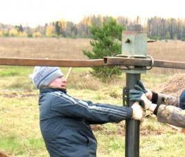 Завинчивание свай - тип 3