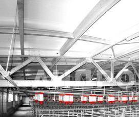 Заводские теплицы из оцинкованного профиля - тип 4