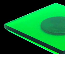 Зеленое оргстекло - тип 3