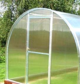 Зеленый поликарбонат для теплицы - вариант 3