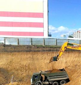 Земляные работы - модель 1