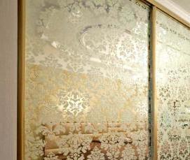 Зеркальное акриловое стекло - вариант 3