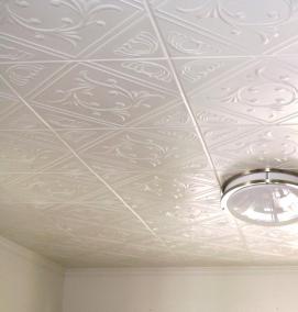 Зеркальные пвх панели для потолка - тип 3