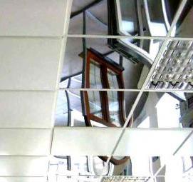 Зеркальный металлический лист - вариант 1