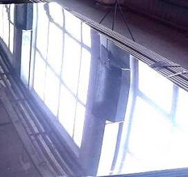 Зеркальный металлический лист - вариант 2