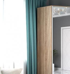 Зеркало настенное дуб сонома - модель 2