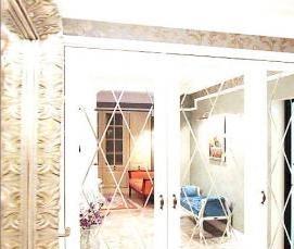 Зеркало навесное в прихожую - модель 1