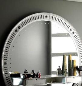 Зеркало полукруглое в ванную - модель 1