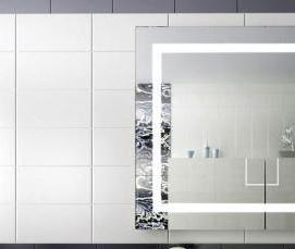 Зеркало в ванную 60х60 - тип 1