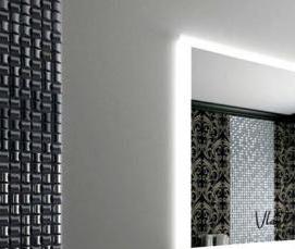 Зеркало в ванную 60х60 - тип 4