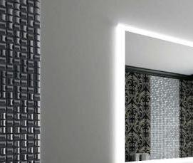 Зеркало в ванную комнату 60х80 - вариант 3