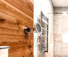 Зеркало в ванную под дерево - тип 3