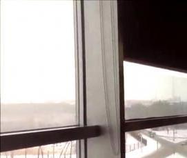 Жалюзи на косые окна - модель 1