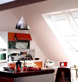 Жалюзи на мансардные окна - модель 4