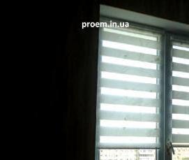 Жалюзи на окна «гармошка» - вариант 1