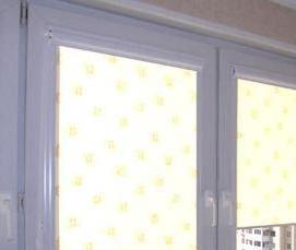 Жалюзи на окна рулонные - вариант 3