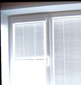 Жалюзи на окна с форточкой - модель 3