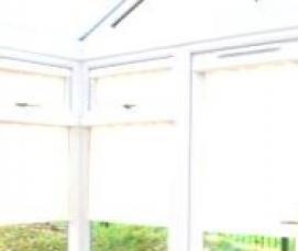 Жалюзи на окна с направляющими - тип 1