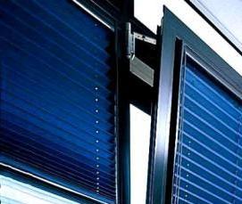 Жалюзи на окна с направляющими - тип 2