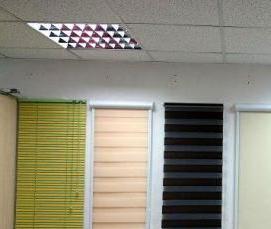 Жалюзи на треугольные окна - тип 4