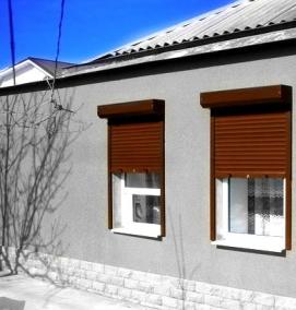 Жалюзи уличные на окна - вариант 2