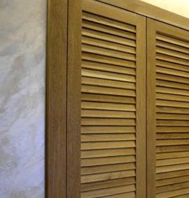 Жалюзийные двери купе - тип 4