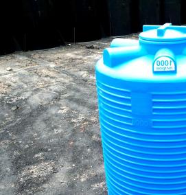 Железная емкость для воды - вариант 1