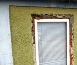 Железные откосы на окна снаружи - модель 1