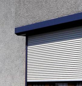 Железные рольставни на окна - модель 3