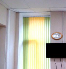 Железные жалюзи на окна - вариант 1